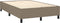 vidaXL - Bedframe - zonder - matras - 120x200 - cm - stof - taupe