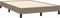 vidaXL - Bedframe - zonder - matras - 120x200 - cm - stof - taupe