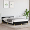 vidaXL - Bedframe - zonder - matras - 120x200 - cm - stof - zwart