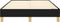 vidaXL - Bedframe - zonder - matras - 120x200 - cm - stof - zwart