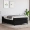 vidaXL - Bedframe - zonder - matras - 120x200 - cm - stof - zwart