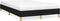 vidaXL - Bedframe - zonder - matras - 120x200 - cm - stof - zwart