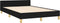 vidaXL - Bedframe - zonder - matras - 120x200 - cm - stof - zwart