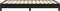 vidaXL - Bedframe - zonder - matras - 120x200 - cm - stof - zwart