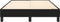 vidaXL - Bedframe - zonder - matras - 120x200 - cm - stof - zwart