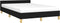 vidaXL - Bedframe - zonder - matras - 120x200 - cm - stof - zwart
