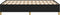 vidaXL - Bedframe - zonder - matras - 120x200 - cm - stof - zwart