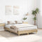 vidaXL - Bedframe - zonder - matras - 120x200cm - spaanplaat - sonoma - eikenkleurig