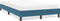 vidaXL - Bedframe - zonder - matras - 120x210 - cm - fluweel - donkerblauw