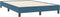 vidaXL - Bedframe - zonder - matras - 120x210 - cm - fluweel - donkerblauw