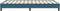 vidaXL - Bedframe - zonder - matras - 120x210 - cm - fluweel - donkerblauw