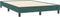 vidaXL - Bedframe - zonder - matras - 120x210 - cm - fluweel - donkergroen