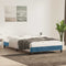 vidaXL - Bedframe - zonder - matras - 120x210 - cm - fluweel - donkerblauw