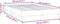 vidaXL - Bedframe - zonder - matras - 120x210 - cm - fluweel - donkerblauw