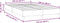 vidaXL - Bedframe - zonder - matras - 120x220 - cm - fluweel - roze