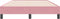vidaXL - Bedframe - zonder - matras - 120x220 - cm - fluweel - roze