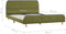 vidaXL - Bedframe - zonder - matras - 135x190 - cm - groen