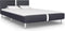 vidaXL - Bedframe - zonder - matras - 135x190 - cm - kunstleer - zwart