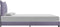 vidaXL - Bedframe - zonder - matras - 135x190 - cm - lichtgrijs