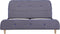 vidaXL - Bedframe - zonder - matras - 135x190 - cm - lichtgrijs