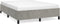vidaXL - Bedframe - zonder - matras - 140x190 - cm - fluweel - lichtgrijs