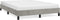 vidaXL - Bedframe - zonder - matras - 140x190 - cm - fluweel - lichtgrijs