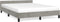 vidaXL - Bedframe - zonder - matras - 140x190 - cm - fluweel - lichtgrijs