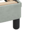 vidaXL - Bedframe - zonder - matras - 140x190 - cm - fluweel - lichtgrijs