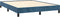 vidaXL - Bedframe - zonder - matras - 140x190 - cm - fluweel - donkerblauw