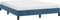 vidaXL - Bedframe - zonder - matras - 140x190 - cm - fluweel - donkerblauw