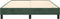 vidaXL - Bedframe - zonder - matras - 140x190 - cm - fluweel - donkergroen