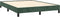 vidaXL - Bedframe - zonder - matras - 140x190 - cm - fluweel - donkergroen