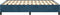 vidaXL - Bedframe - zonder - matras - 140x190 - cm - fluweel - donkerblauw