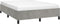 vidaXL - Bedframe - zonder - matras - 140x190 - cm - fluweel - lichtgrijs