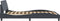 vidaXL - Bedframe - zonder - matras - 140x190 - cm - fluweel - donkergrijs