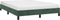 vidaXL - Bedframe - zonder - matras - 140x190 - cm - fluweel - donkergroen