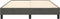 vidaXL - Bedframe - zonder - matras - 140x190 - cm - fluweel - donkergrijs