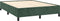 vidaXL - Bedframe - zonder - matras - 140x190 - cm - fluweel - donkergroen