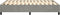 vidaXL - Bedframe - zonder - matras - 140x190 - cm - fluweel - lichtgrijs