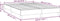 vidaXL - Bedframe - zonder - matras - 140x190 - cm - fluweel - donkergroen