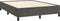 vidaXL - Bedframe - zonder - matras - 140x190 - cm - fluweel - donkergrijs