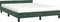 vidaXL - Bedframe - zonder - matras - 140x190 - cm - fluweel - donkergroen