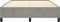 vidaXL - Bedframe - zonder - matras - 140x190 - cm - fluweel - lichtgrijs