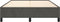 vidaXL - Bedframe - zonder - matras - 140x190 - cm - fluweel - donkergrijs