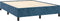 vidaXL - Bedframe - zonder - matras - 140x190 - cm - fluweel - donkerblauw