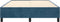 vidaXL - Bedframe - zonder - matras - 140x190 - cm - fluweel - donkerblauw