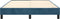 vidaXL - Bedframe - zonder - matras - 140x190 - cm - fluweel - donkerblauw