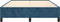 vidaXL - Bedframe - zonder - matras - 140x190 - cm - fluweel - donkerblauw