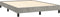 vidaXL - Bedframe - zonder - matras - 140x190 - cm - fluweel - lichtgrijs
