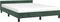 vidaXL - Bedframe - zonder - matras - 140x190 - cm - fluweel - donkergroen